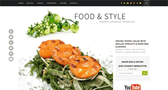 Desktop Screenshot of foodandstyle.com